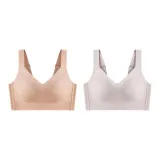 Невидимый кожаный + коричневый