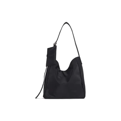 Dubaolu Ткань Тоут Сумка Сумка для покупок Сумка через плечо Большая женская Черная