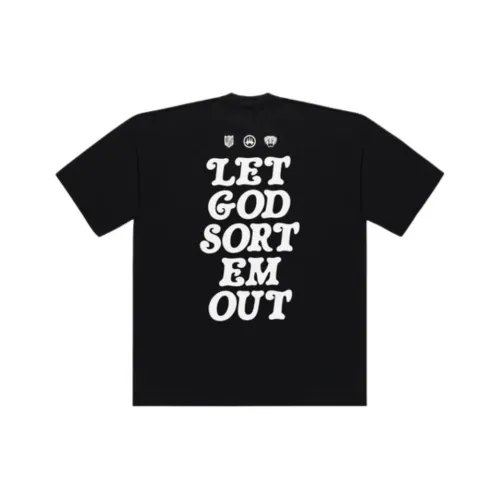 Verdy Clipse Collaboration Черная Унисекс Футболка
