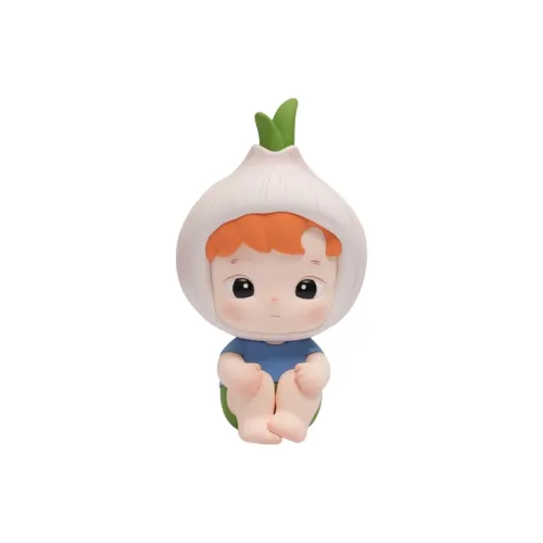 POP MART Коллаборация HACIPUPU Garlic Модный и Крутой Прозрачный Слепой Бокс с Карточкой