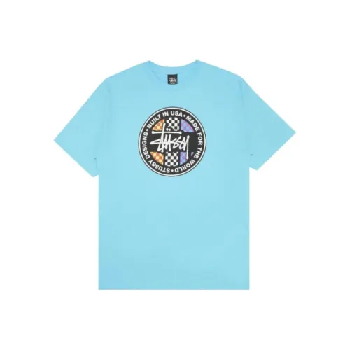 Stussy T-Shirt Мужская Синяя Зеленая
