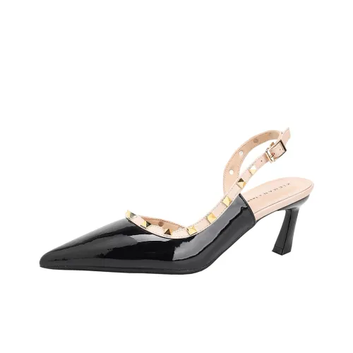 GOSO Узкий каблук Высокие каблуки Женские Черный