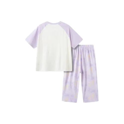 Balabala x DISHINI IP LIANMINGKUAN Комплект нижнего белья Белый Фиолетовый Тон Унисекс