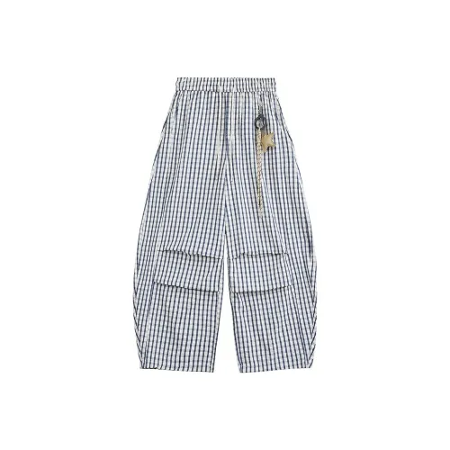 MARTHENAUT Белый Звезды Украшение Унисекс Повседневные брюки