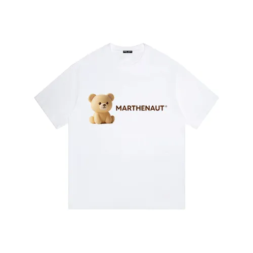 MARTHENAUT Белая Унисекс Футболка