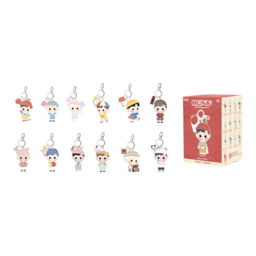 POP MART HACIPUPU Kindergarten Слепые коробки Один Mystery Коробка Целая коробка 12 шт