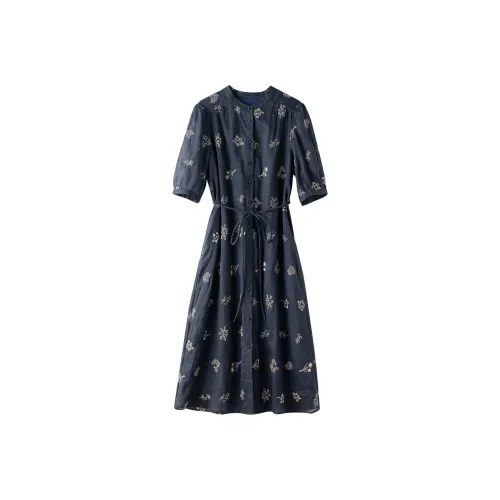 To The West Короткий рукав Платье Женское