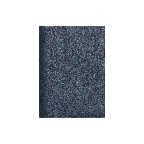 HERMES Globe Trotter Mysore Шевро Защитный чехол Мужской 7U Темно-синий