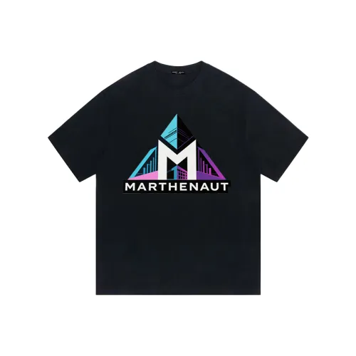 MARTHENAUT Черная унисекс футболка