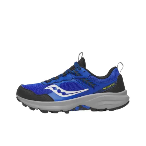 Saucony Excursion TR17 Low Топ Беговые кроссовки Мужской Синий