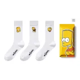 Белый Homer + Белый Bart + Белая Maggie