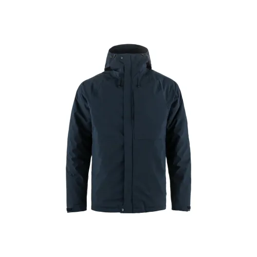 Fjallraven Пуховая куртка Мужская Темно-синяя