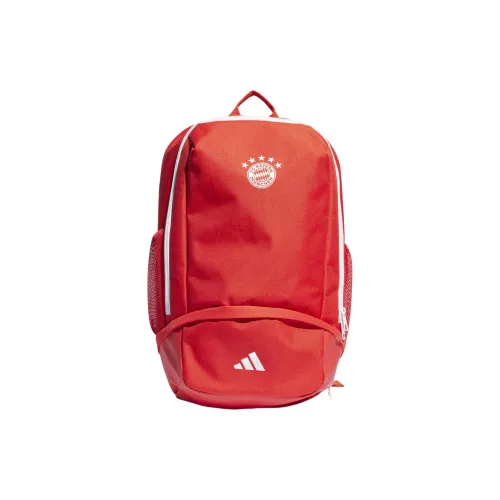 Adidas FC Bayern Переработанный полиэстер рюкзак унисекс красный