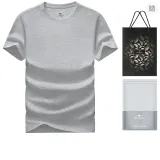 Круглый вырез, 1 упаковка (Фотиния серый), сумка для покупок включена / 100% хлопок / Дышащий / Подкладочная ткань / Может использоваться как внешний слой