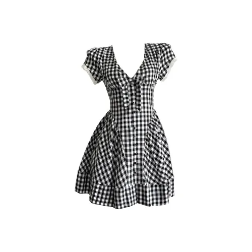 ONE PASS STUDIO Короткий рукав Платье Женское