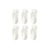 6 пар [Комбо 5] Молочно-белый *6