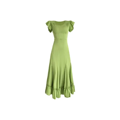 IQC Короткий рукав Платье Женское