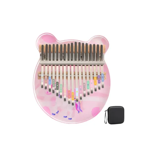 Hluru HUASHU. Unicorn Kalimba 17 Тон 21 Тон Акриловый материал Панельный стиль калимбы