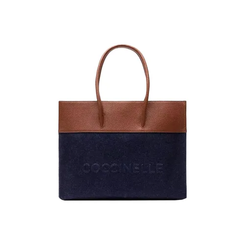 COCCINELLE Деним Тоут Сумка Сумка для покупок Сумка Обычная Женская Синяя