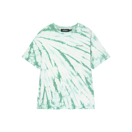 Desigual Зеленые Женские Футболки