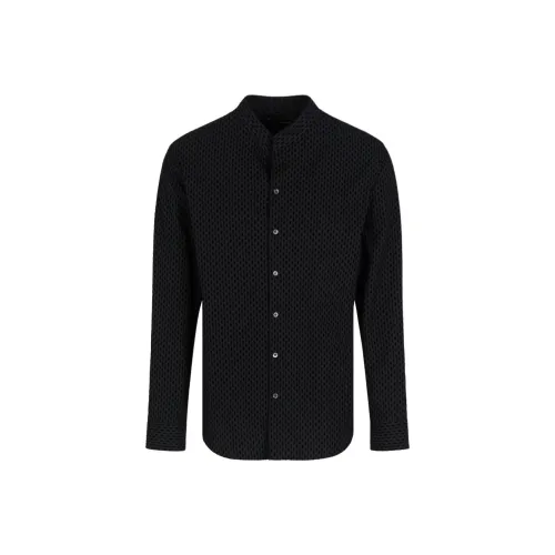 EMPORIO ARMANI Черные Мужские Рубашки