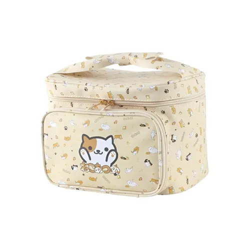 Kemaid Cartoon Cute Bowknot Portable Makeup Bag Large Capacity Storage Bag Кемаид Cartoon Cute Бант Портативная косметичка с большой вместимостью для хранения