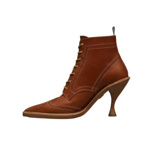 THOM BROWNE· Wingtip Ботильоны 9 см Женские Коричневый