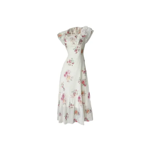 AFGGD Короткий рукав Платье Женское