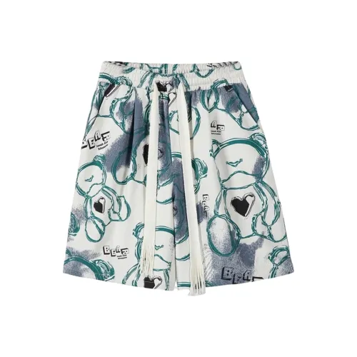 Leopard Kitten Повседневные шорты унисекс