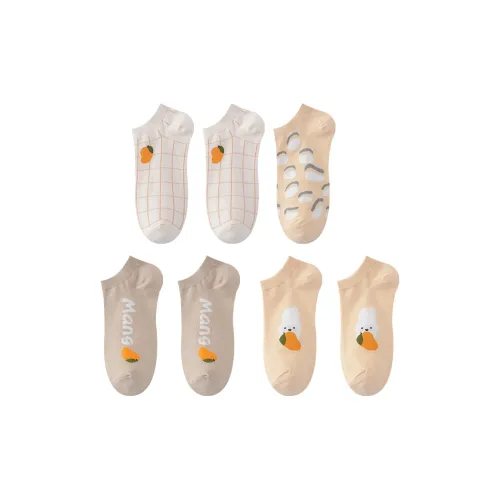 Низкие носки Flowers in water женские набор Combo Set