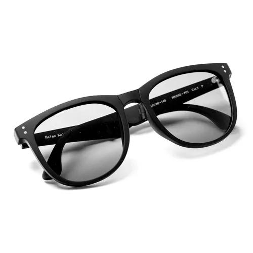 HELEN KELLER TR Memorial Plastic Round Солнцезащитные очки Унисекс