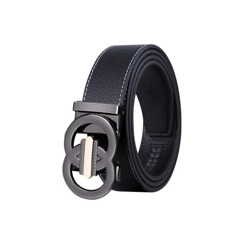 PISHUSHU Ремни из коровьей кожи мужской ширина 3,5 см