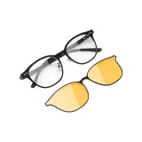 MK489YJ-002 Черная оправа с оранжевыми и желтыми линзами (1-to-1)