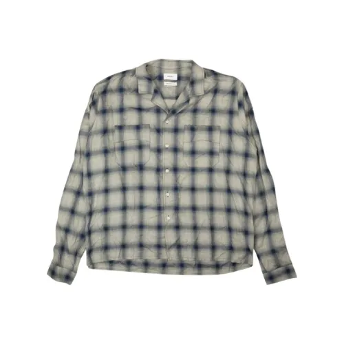 RHUDE Мужские Синие Рубашки