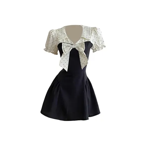 AFGGD Короткий рукав Платье Женское