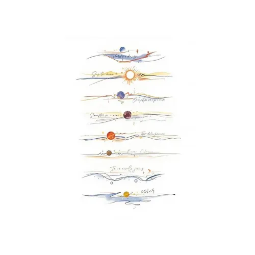 XNTX Временные татуировки унисекс