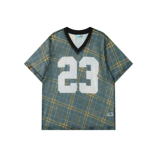 Crying Center Яшмовый Клетчатый Унисекс Футболка