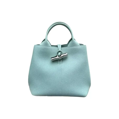 LONGCHAMP Le Roseau Коровья кожа Одно плечо Сумка Мини Женская Perilla Зеленый