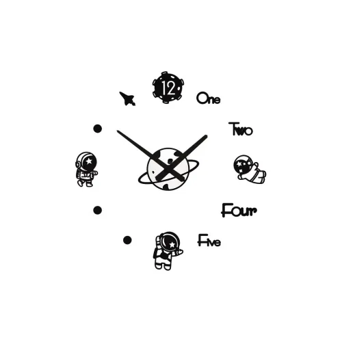 Meishida Механизм с плавным ходом секундной стрелки Стена Часы Унисекс