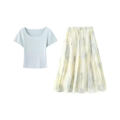 QIAOMONVHAI Женские комплекты с юбкой