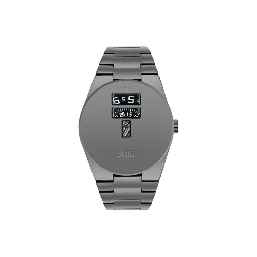 STORM Кварцевые наручные часы механизм ремешок из нержавеющей стали серый циферблат унисекс