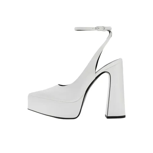 CHARLES KEITH Guinevere Грубый каблук Высокие каблуки 13,1 см Женские Белые