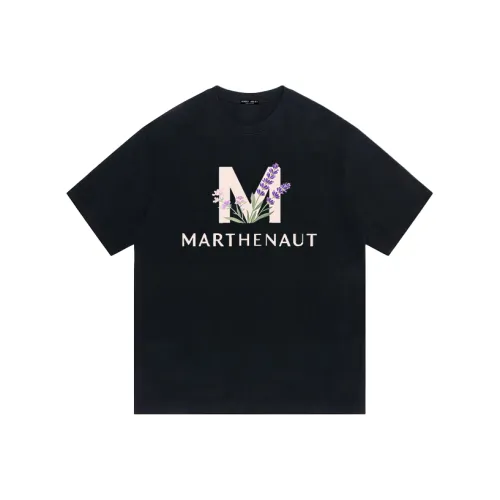 MARTHENAUT Черная унисекс футболка