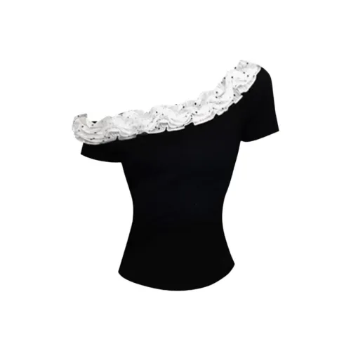 CANTALOVE Черные Женские Футболки