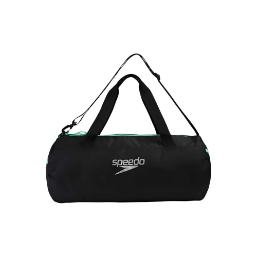 Speedo Сумка для бассейна Черный/Неоновый зеленый Унисекс