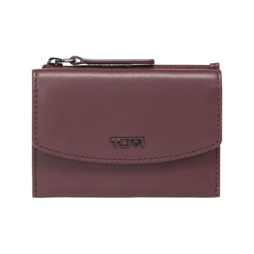 TUMI Кожа Картхолдер Женские Тотальный малиновый цвет