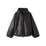 Тёмный кофейный, утеплённый