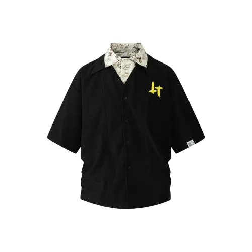 TSMLXLT Черная унисекс рубашка