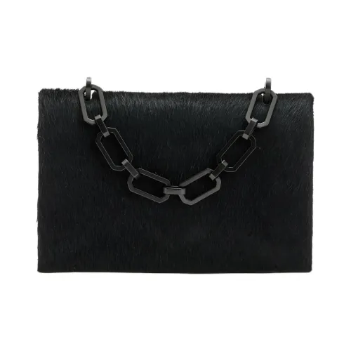 ALLSAINTS Lambskin One Shoulder Bag Women's Black