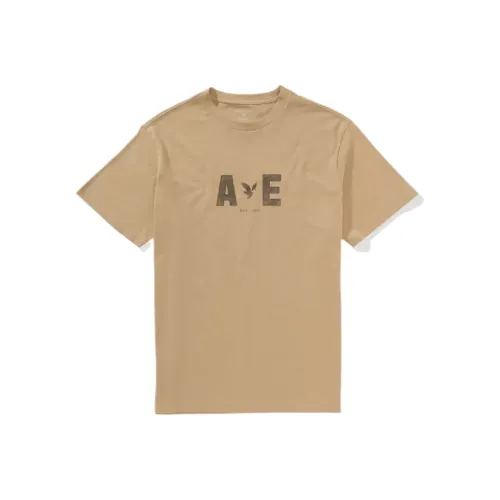 AMERICAN EAGLE Хаки Мужская T-рубашка